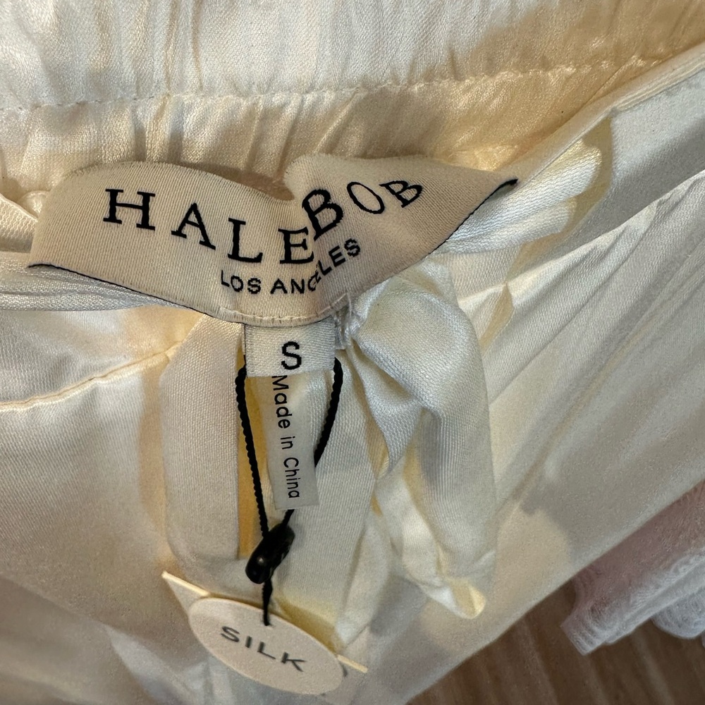 Hale Bob Ivory Sik pants